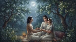ययाति और देवयानी की कथाः शुक्राचार्य का वचनभंग करके शर्मिष्ठा के साथ ययाति ने संबंध बनाए