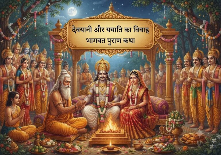 भागवत कथाः ययाति का देवयानी से विवाह