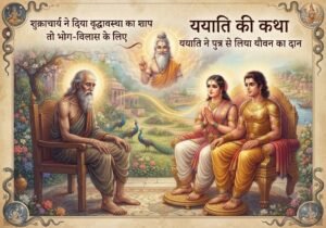ययाति की कहानी शुक्राचार्य ने दिया शाप
