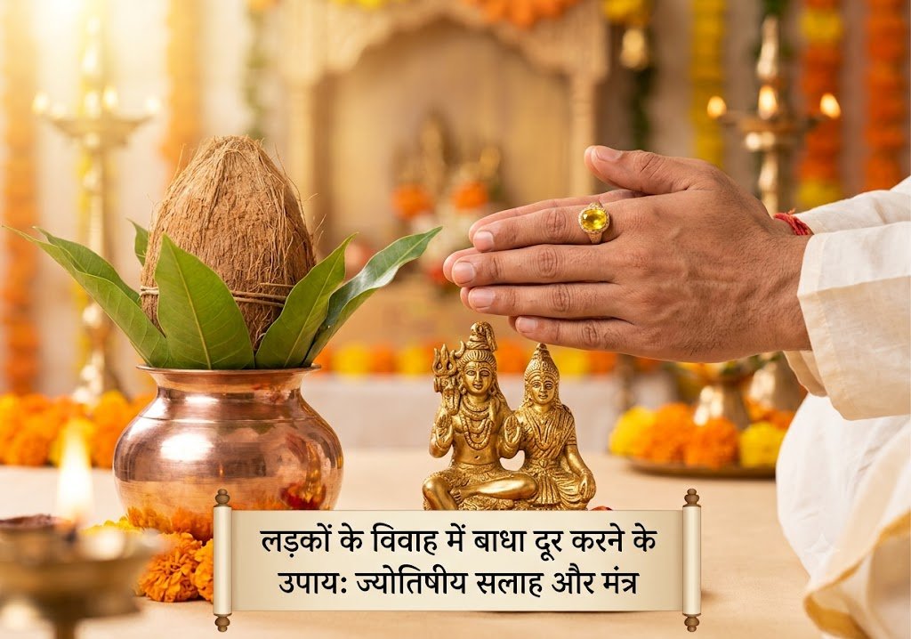 लड़कों के विवाह में आ रही हो बाधाएं, तो करें ये सरल ज्योतिषीय उपाय