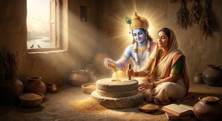 भगवान कृष्ण जिनके लिए चलाते थे चक्कीः जनाबाई