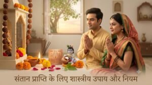 उत्तम संतान प्राप्ति के लिए क्या करना चाहिए? जानें गर्भधारण के शास्त्रीय नियम, गर्भाधान मुहूर्त, संतान बाधा निवारण और संतान प्राप्ति के उपाय।