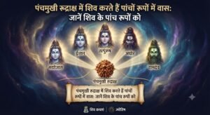 पंचमुखी रुद्राक्ष में शिव करते हैं पांचों रूपों में वासः जानें शिव के पांच रूपों को
