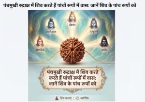 पंचमुखी रूद्राक्ष में है शिव के पांच रूपों का वास