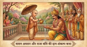 रक्षासूत्र या मौली कलावा की पौराणिक कथा. रक्षा सूत्र मौली कलावा बांधते समय राजा बलि का स्मरण क्यों किया जाता है. वामन अवतार की कथा