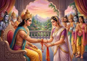 रक्षासूत्र या मौली कलावा का रहस्य देवताओं को किसने दिया. रक्षा सूत्र के कारण कैसे हारता युद्ध जीत गए देवता 
