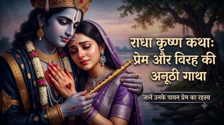राधा कृष्ण कथा: प्रेम और विरह की अनूठी गाथा