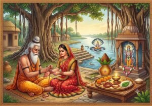 अनंत चतुर्दशी व्रत कथा कौंडिन्य ऋषि और सुशीला पूजन प्रसंग
