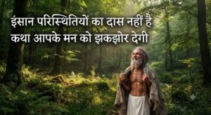 इंसान परिस्थितियों का दास नहीं है- जीवन बदलने वाली प्रेरक कथा.