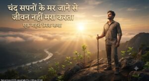 चंद सपने टूटने से पूरा जीवन नहीं मरा करता- प्रेरक कहानी
