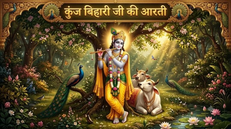 कुंज बिहारी जी की आरती
