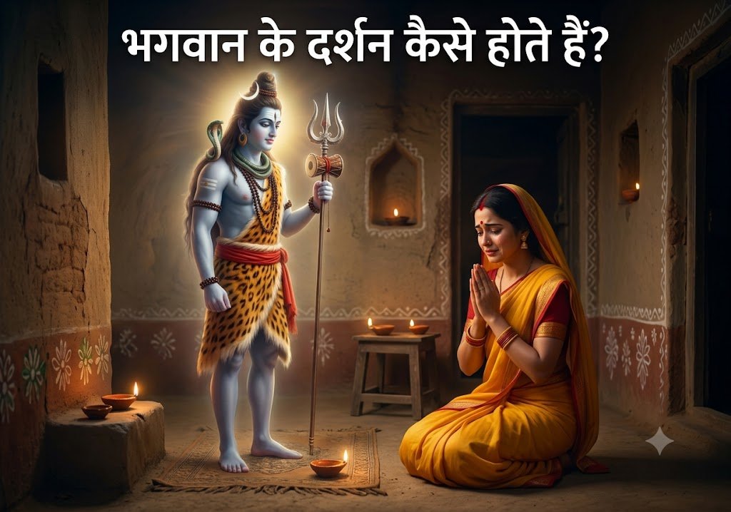 भगवान के दर्शन कैसे होते हैं?