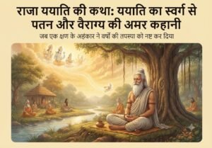 राजा ययाति की कथाः अभिमान ने कारण छिन गया स्वर्ग