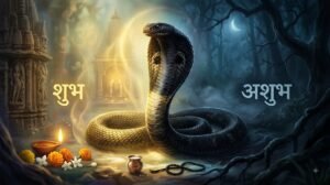 सपने में सांप देखना क्या संकेत देता है? जानिए सफेद सांप, काला सांप, सांप को मारना, पकड़ना, भागते देखना और अन्य स्वप्नों का शुभ-अशुभ अर्थ।