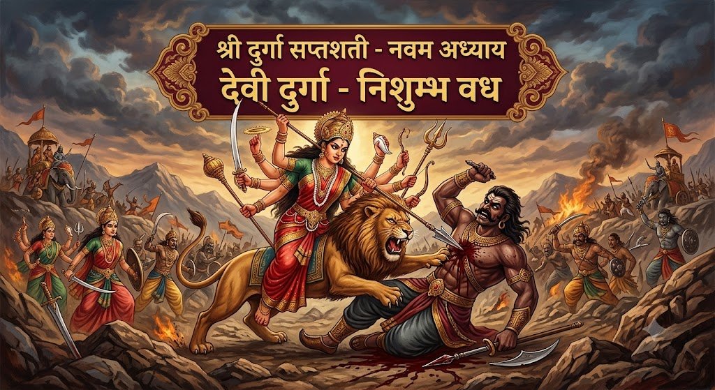 श्री दुर्गा सप्तशती नौवां अध्याय: निशुम्भ वध