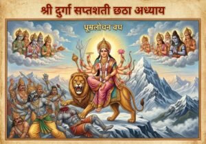 श्री दुर्गा सप्तशती छठा अध्याय - धूम्रलोचन वध और असुर सेना संहार