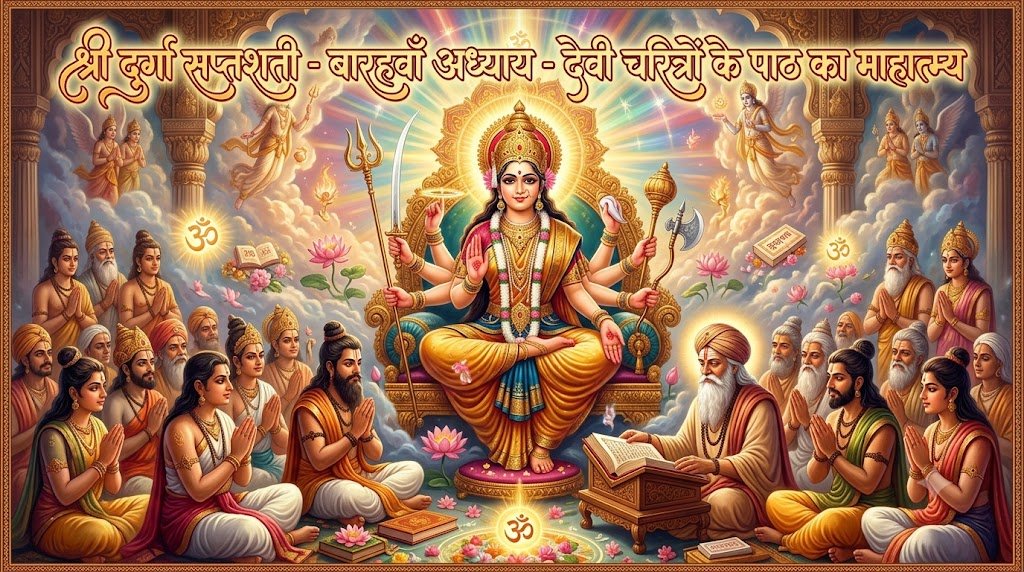 श्री दुर्गा सप्तशती बारहवाँ अध्याय: देवी चरित्रों के पाठ का माहात्म्य