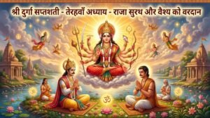दुर्गा सप्तशती तेरहवाँ अध्याय माँ दुर्गा द्वारा राजा सुरथ और समाधि वैश्य को वरदान