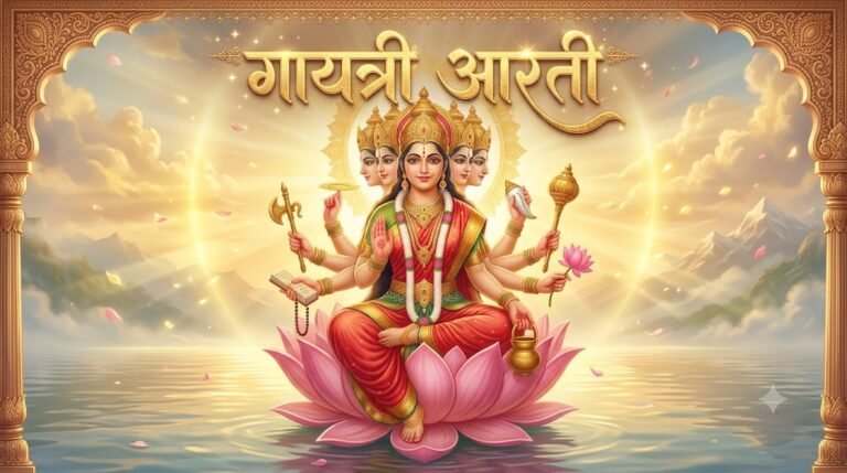 श्री गायत्री माता की आरती Gayatri Mata Ki Aarti
