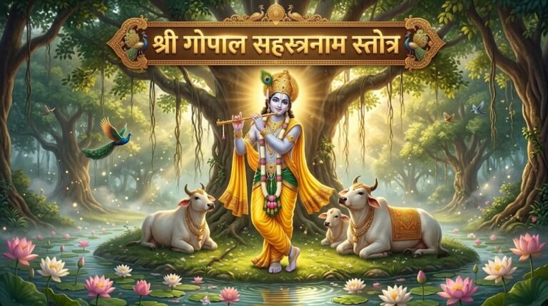 श्री गोपाल सहस्त्रनाम स्तोत्र